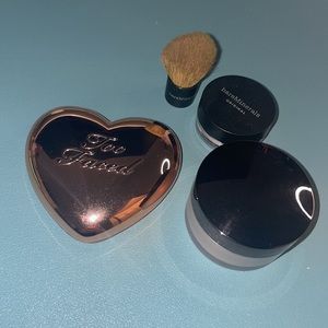 Highlighters and Powder Foundation